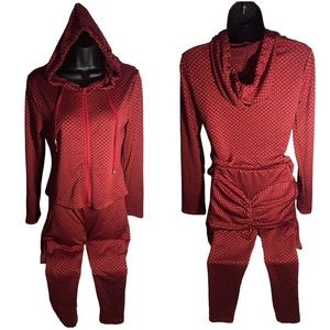 Ellie & Kate Activewear Honeycomb Matching 2 Piece Set